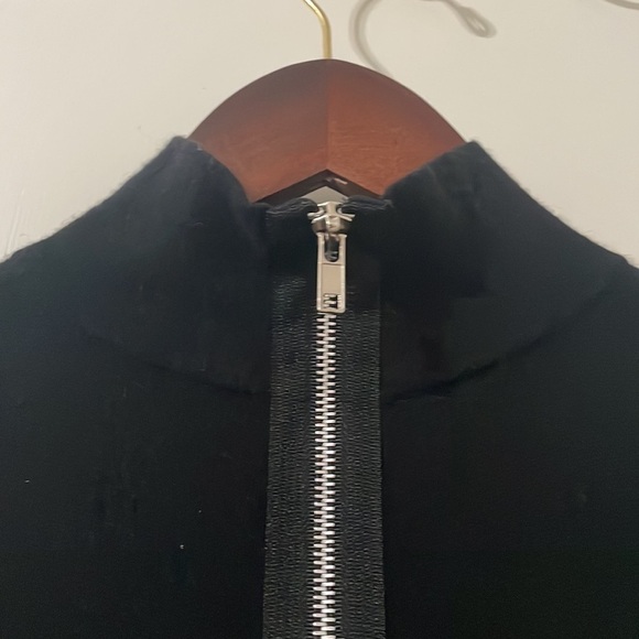 Autumn Cashmere Peplum Zip Up Top Size XS - Picture 5 of 5